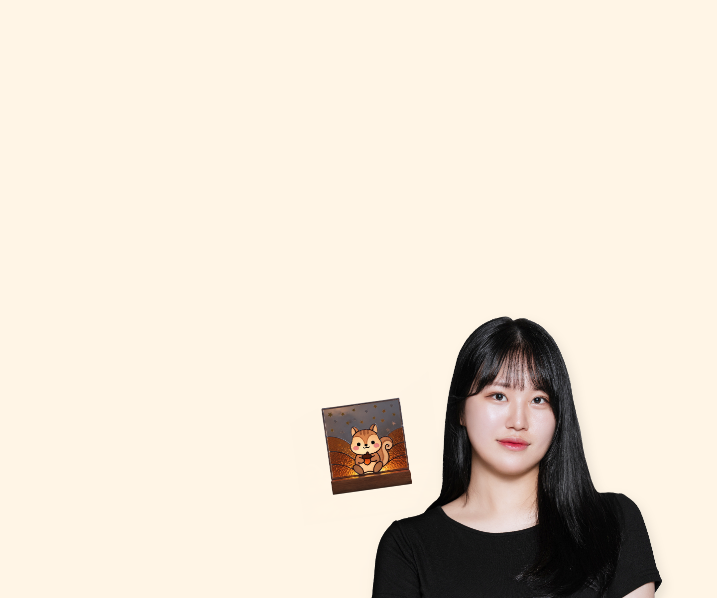 가을 밤을 밝히는 무드등 만들기