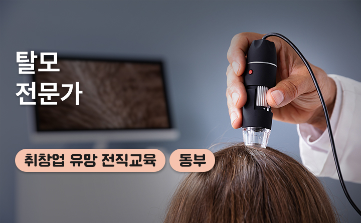 미용, 두피관리. 가발