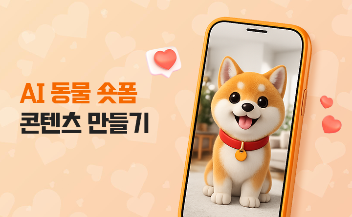조회수 터지는 핫한 AI 동물 숏폼 콘텐츠 만들기