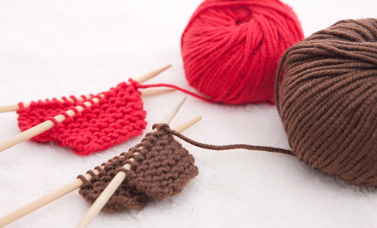 따뜻한 사랑을 전하는 대바늘 기초 뜨개질 #1